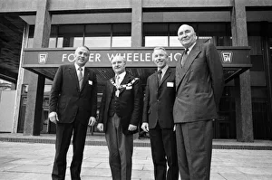 The official opening of Foster Wheeler. 23rd January 1975
