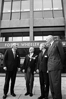 01243 Prints: The official opening of Foster Wheeler. 23rd January 1975