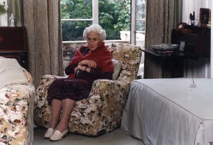 Old age Pensioners Old people Old lady looking worried in an old Peoples