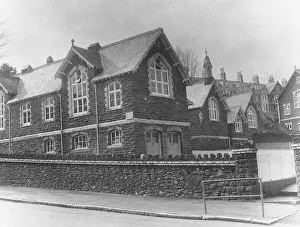 Bygones Prints: The old Cockington Primary School, Torquay pictured in March 1967
