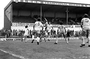 Old Ham v. Everton. August 1981 MF03-03-033 Local Caption Pre-Season Friendly