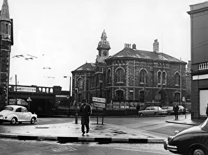 The old Taff Vale Railway offices next to Cardiffs Queen Street Station