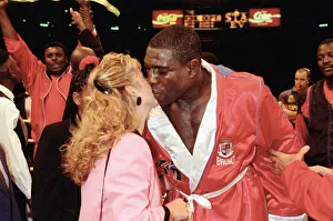 Kiss Prints: Oliver McCall vs. Frank Bruno, billed as The Empire Strikes Back