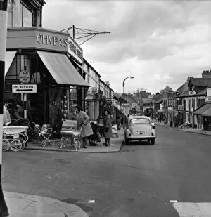 Images Dated 20th July 2021: Olivers on Cardiff Street, Caerphilly. 23rd April 1964