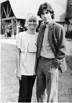 Olivia Newton-John Australian actress / singer with Actor John Travolta