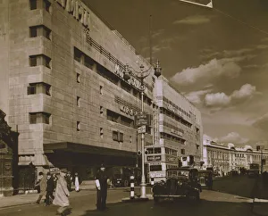 Capital Prints: The Olympia exhibition hall in Kensington hosting the 1933 Motor Exhibition