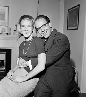 Olympic Bobsleigh Gold Medal winner Tony Nash and his fiance Susan Small
