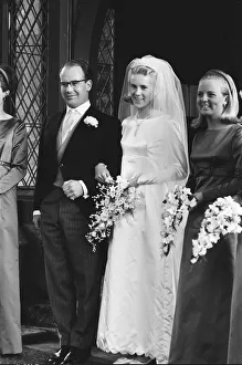 Olympic Bobsleigh Gold Medal winner Tony Nash on his wedding day to Susan Small