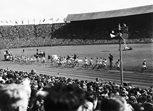 00015 Prints: Olympic Games 1948 held at Wembley Stadium Dbase MSI Brochure