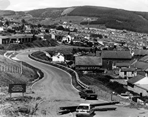 Not open yet, the new section of roadway from Williamstown to Tonypandy