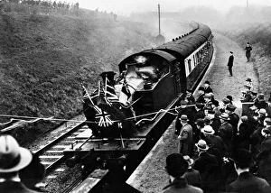 Opening of Hawthorns Station at West Bromwich by the Great Western Railway
