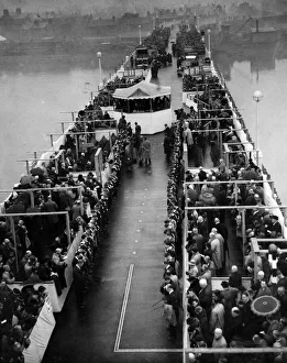 Bridge Prints: Opening of Kincardine on Forth Bridge by the governors of the counties of Fife