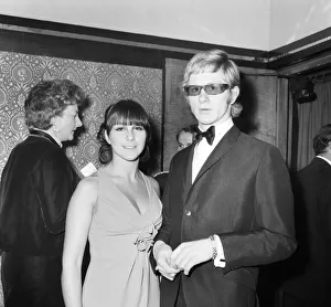 At the opening night of the musical Maggie May on 22 September 1964 at London