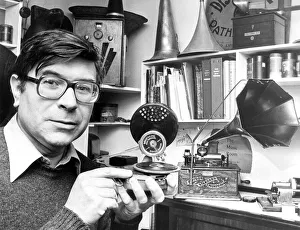 Opera singer and research scientist Phillip Bailey who collects music boxes
