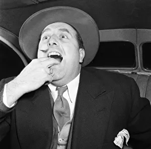 One Man Only Prints: Opera Singer Walter Midgley who swallowed half his false moustache whilst performing