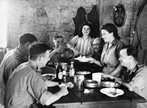 Operating from a landing strip carved by RAF airmen and Yugoslav Partisans with picks