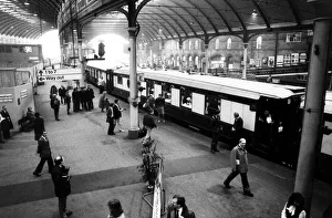 00377 Prints: The Orient Express at Newcastle Central Station on 17th December 1984