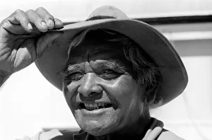 Outback: Rural: Marble Bar Western Australia: Marble Face - 64 year old Paddy Blair