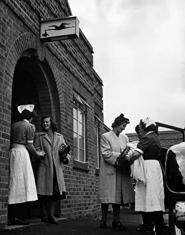 Medicine Prints: Outside the new maternity unit of the West Norfolk and Kings Lynn General Hospital