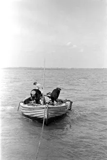 Oyster fishermen of Colchester at work in the River Blackwater and in the North Sea