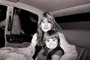 00161 Collection: Ozzy Osbourne with his son Louis, August 1981