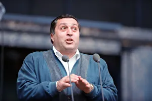 Paata Burchuladze performing at the Cor World Choir concert at Cardiff Arms Park