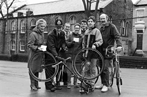 Security Prints: Paddock community policeman Pc Howard Fanning marks bicycles with the owner