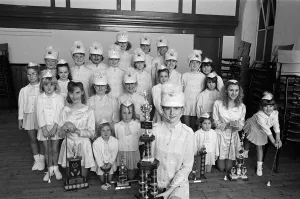 Girls Prints: Paddocks Limelight Majorette Show Troupe scooped two top prizes at the recent 6th