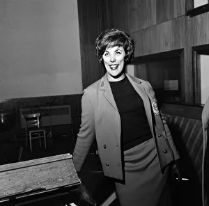 Paddy Milligan wife of Spike Milligan at the BBC recording studio s