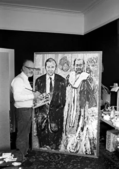 Painting of Lord Lucan. Well known painter and Royal Academician has just completed an
