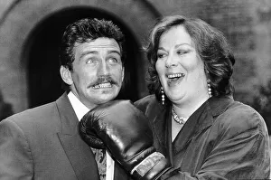Pam Ferris actress with Barry McGuigan stars in Darling Buds of May