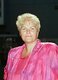 Images Dated 16th August 1988: Pam St. Clement who plays Pat Butcher in the BBC television soap EastEnders