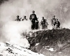 Exercises And Training Prints: Parachute Troops - February 1941 Special Air Service soldiers seen here
