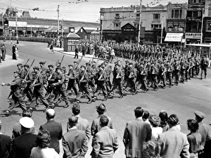 Regiment Prints: Paratroopers June 1951 The 16th Independent Parachute Brigade Group travelled