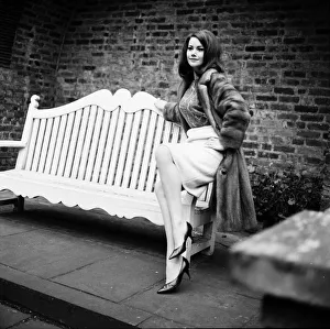 Parisienne actress Claudine Auger who will play Domino in the James Bond film
