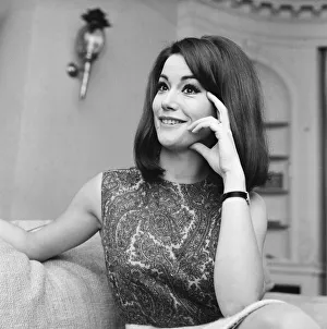 Parisienne actress Claudine Auger who will play Domino in the James Bond film