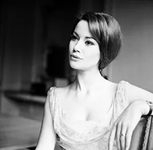 Parisienne actress Claudine Auger who will play Domino in the James Bond film