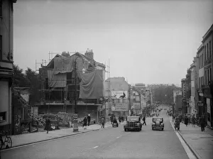 1946 Prints: Park Street, Bristol in September 1946 still showing signs of the series of German air