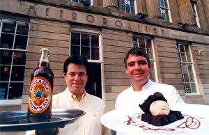 Images Dated 1st October 1998: Partners Sean Parkinson and Nick Gradiner outside the Metropolitan on Grey Street