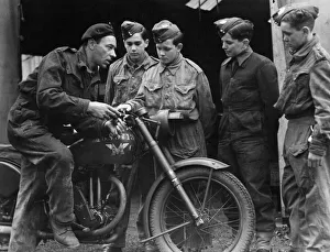 01465 Prints: A party of boys from Army Cadets battalions from all parts of Southern England last week