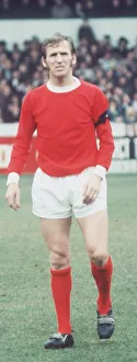 Pat Crerand Manchester United 1971 football Chelsea v black armband
