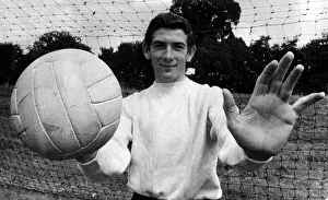 Pat Jennings Football Goalkeeper August 1964 Jennings is a new signing for