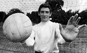 Pat Jennings Football Goalkeeper August 1964 Jennings is a new signing for