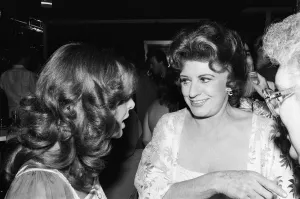 Pat Phoenix at the new nightclub Stringfellows in Covent Garden, London. 1st August 1980