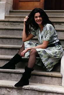 Patricia Martinelli Actress from BBC series Bread November 1989