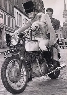 Patrick Malahide January 1974 Actor is a hassar in a hurry Pictured wearing