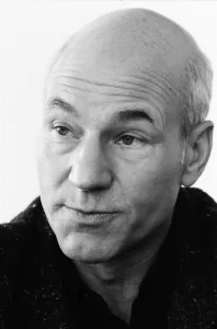 Fiction Prints: Patrick Stewart, actor, who is playing the role of Captain Jean Luc Picard in Star Trek