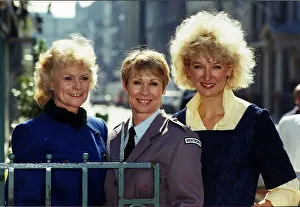Patsy King with Glenda Linscott and Elspeth Ballantyre who Star in the TV Programme