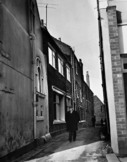 00658 Collection: Patten Lane, a stones throw from the The Market Cross, will be demolished as part of