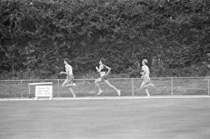 Runner Prints: Paul Breed (centre) Coventry based New Zealand athlete, middle distance runner